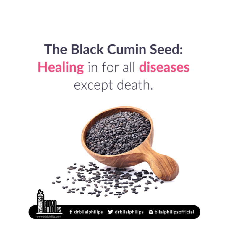 There is healing in black cumin for all diseases except death.